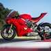 Ducati Panigale V4S left side shot on track