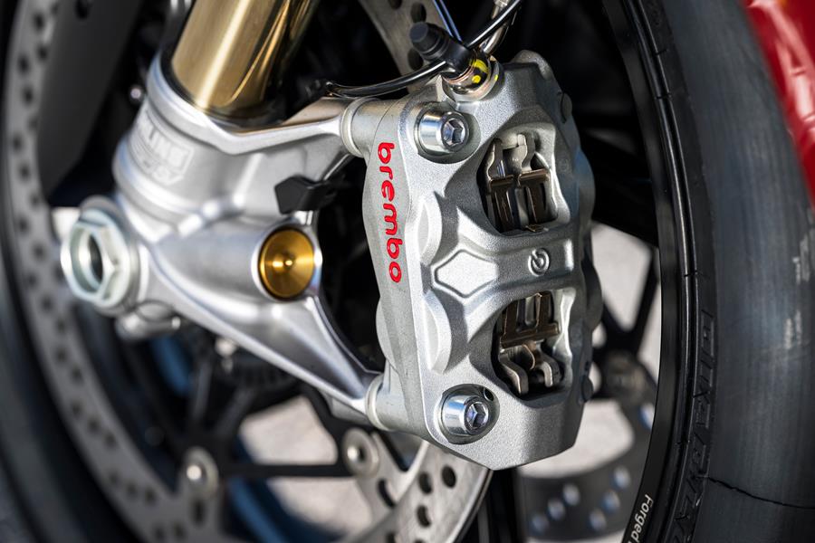 Ducati Panigale V4S Brembo Hypure brakes