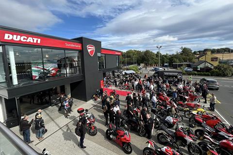 Ducati open Sunderland based dealership and service centre in partnership with Vertu Motors