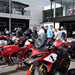 Bikes parked at the Sunderland store opening