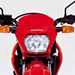 Honda XR125L motorcycle review - Front view
