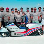 Voxan electric motorbike smashes four speed records, achieving over 180mph in a flying mile