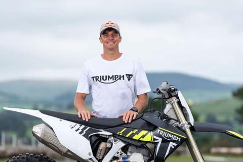 Triumph ramp up enduro plans with all-British factory team set for 2025 World Championship assault