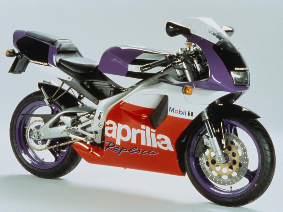 Aprilia RS 125 2-stroke side profile