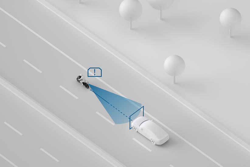 Bosch Rear Distance Warning diagram