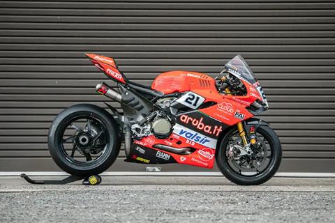 Epic former Ducati World Superbike racing Panigale up for sale with Iconic Auctioneers this November