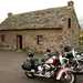 Harley-Davidson motorcycles parked outside the 'Davidson' cottage