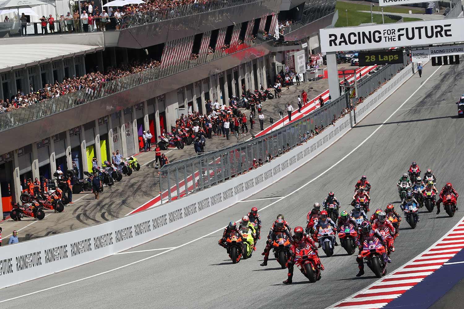 MotoGP Provisional 22round calendar unveiled for the 2025 season