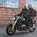 BMW R12 nineT with pillion