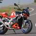Aprilia Tuono 1000 motorcycle review - Side view