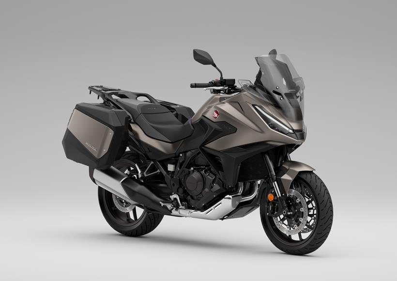 2025 Honda NT1100 tourer side view in a studio