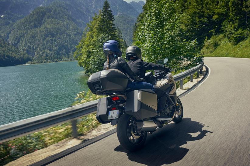 2025 Honda NT1100 tourer with three-piece luggage