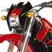 Aprilia MX125 motorcycle review - Front view