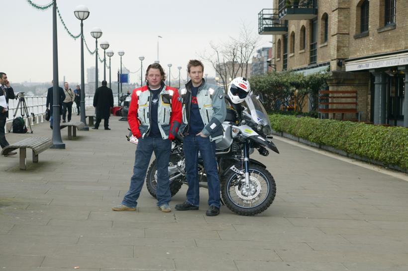 Ewan McGregor and Charley Boorman in Long Way Round