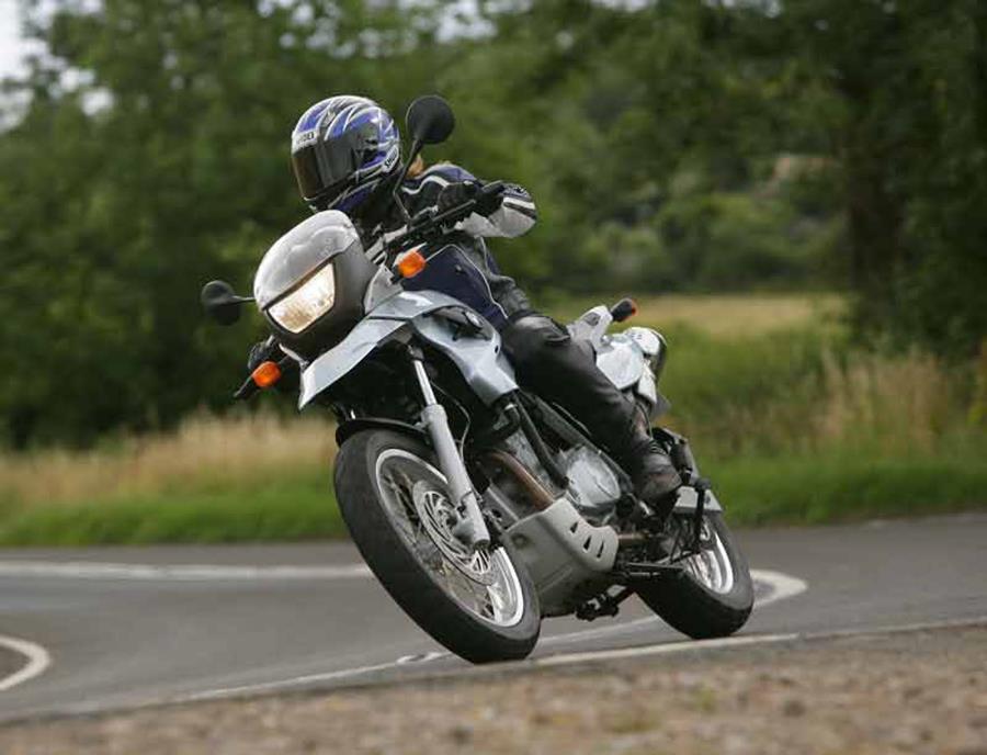 BMW F650 motorcycle review - Riding