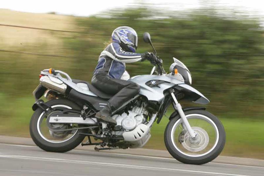 BMW F650 motorcycle review - Riding