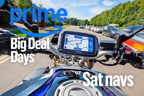 This older motorcycle sat nav is still on offer, even now Amazon Prime Big Deal Days is over