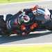 Aprilia MotoGP cornering on track