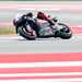 Aprilia cornering on track