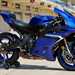 Yamaha R9 on paddock stand