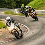 I took my girlfriend for two pillion laps of the Nürburgring in the wet... and she loved it!