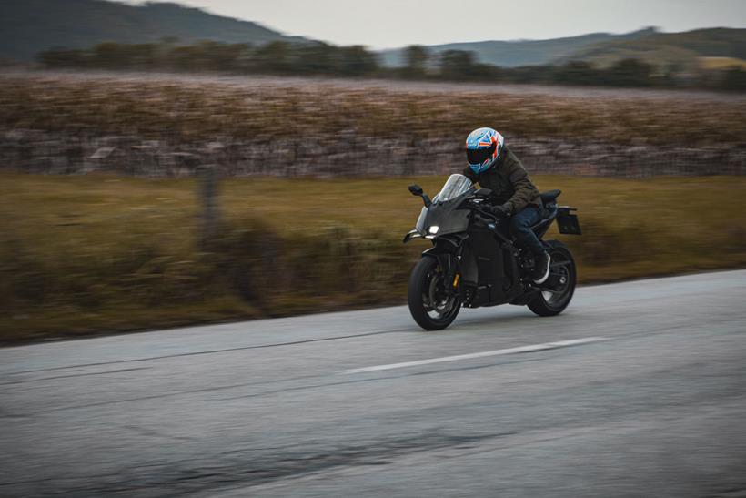 KTM 990 RCR ridden on road