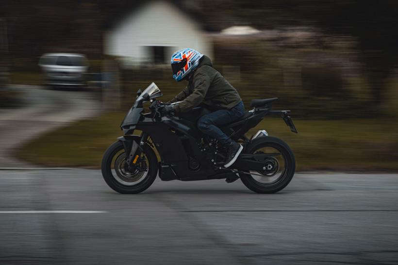 KTM 990 RCR ridden on road