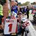 Danny Kent celebrates his maiden BSB victory at Brands Hatch