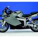 BMW K1200S motorcycle review - Side view