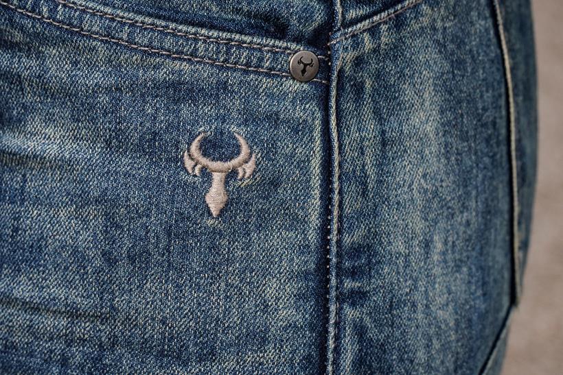 Bull-it Heron jeans embroidered logo