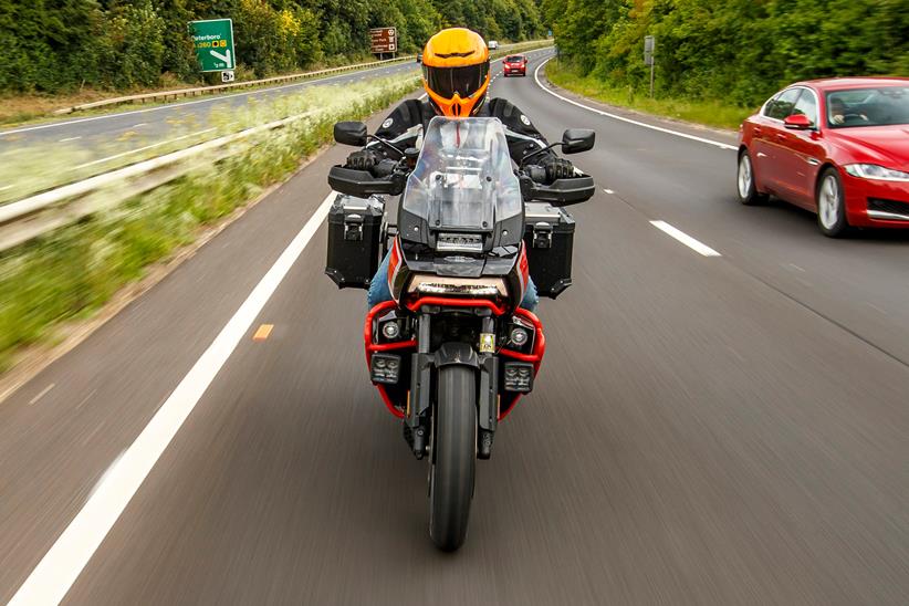 Harley-Davidson CVO Pan America on the road