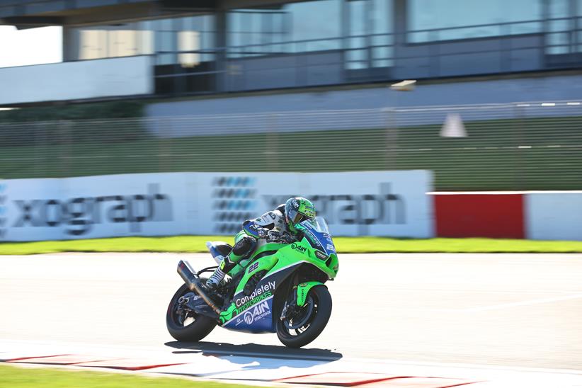 Completely Motorbikes sponsored FS-3 Kawasaki in the 2024 British Superbike season