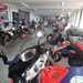 Aprilia motorcycle showroom