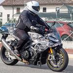 Spyshots reveal heavily updated 2025 Aprilia Tuono V4 super-naked... and it now has wings