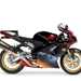 Aprilia RSV1000 Mille motorcycle review - Side view