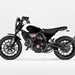 Ducati Scrambler 10° Anniversario Rizoma Edition front three quarters