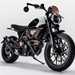 Ducati Scrambler 10° Anniversario Rizoma Edition front three quarters