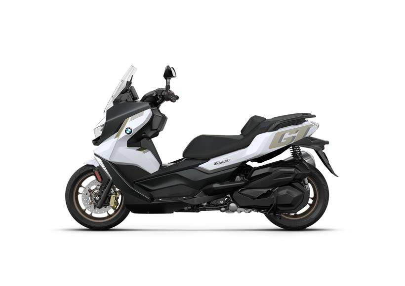 BMW C400GT scooter side view