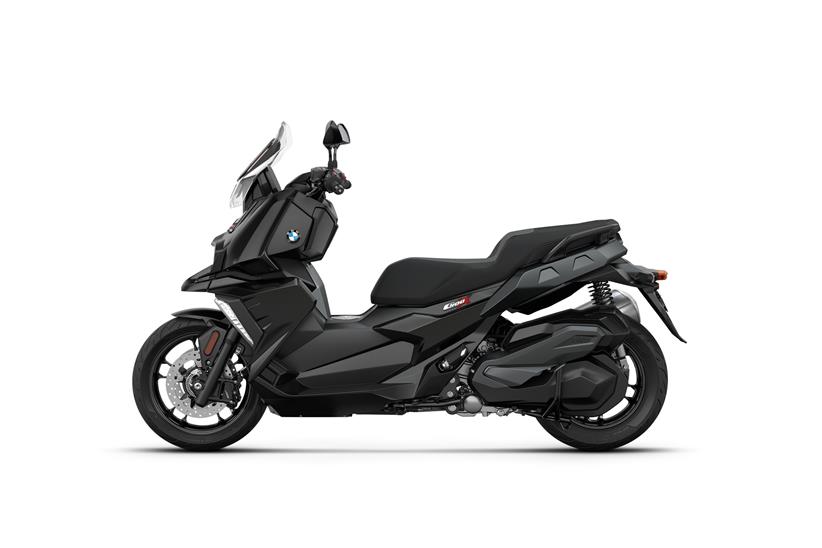 BMW C400 scooter finished in black