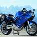 BMW F800ST in later spec with panniers and full fairing