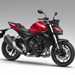 2025 Honda CB1000 Hornet finished in red