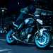 2025 Yamaha MT-07 right side riding shot