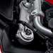 2025-on Ducati Multistrada V4S detailed shot of semi-active suspension