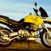 BMW R1100GS motorcycle review - Side view