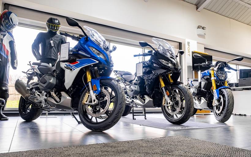 Inside the Pidcock Motorcycles BMW dealership