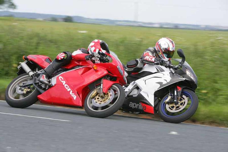 Cagiva Mito 125 vs Aprilia RS125