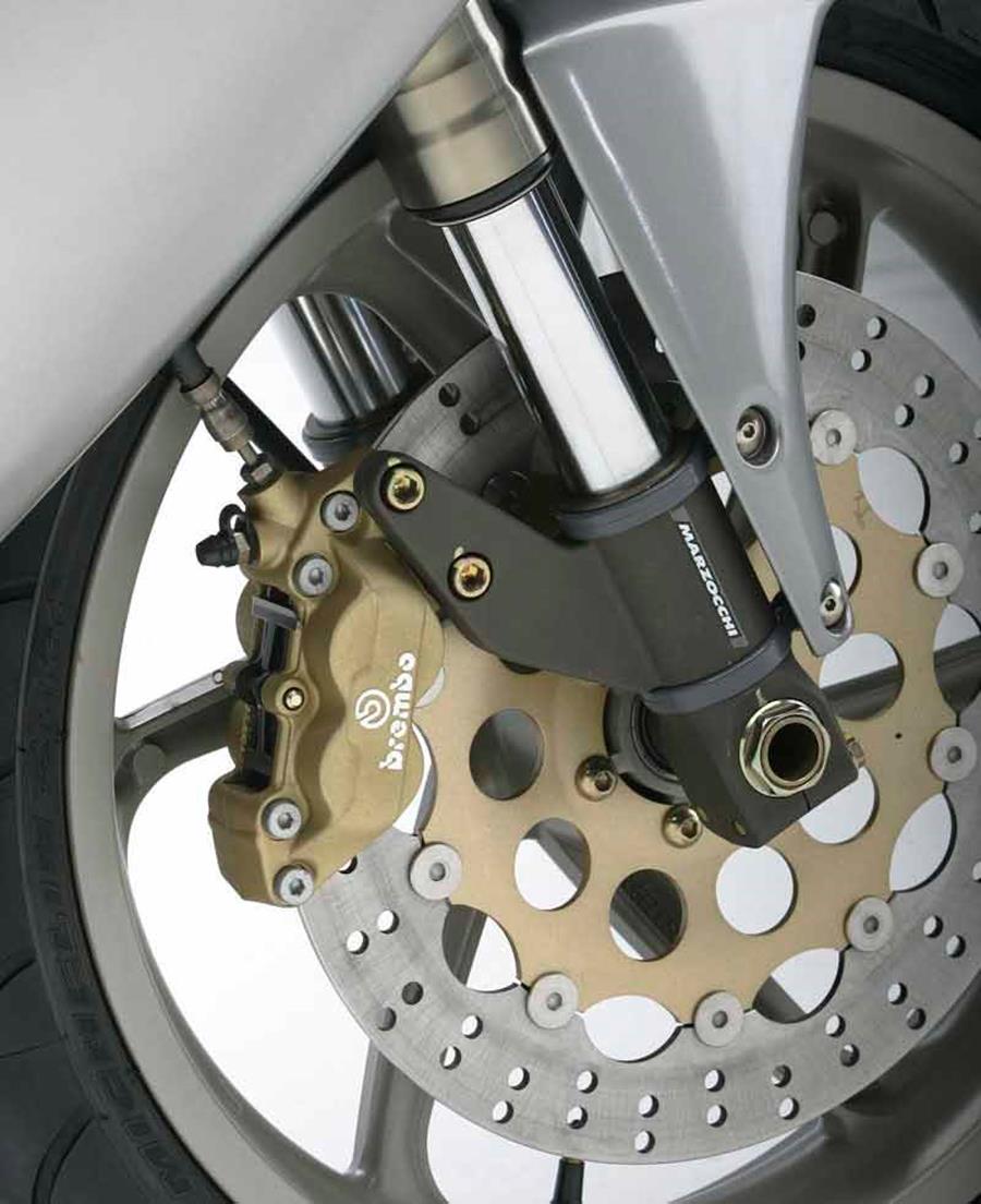 Cagiva Mito 125 brakes