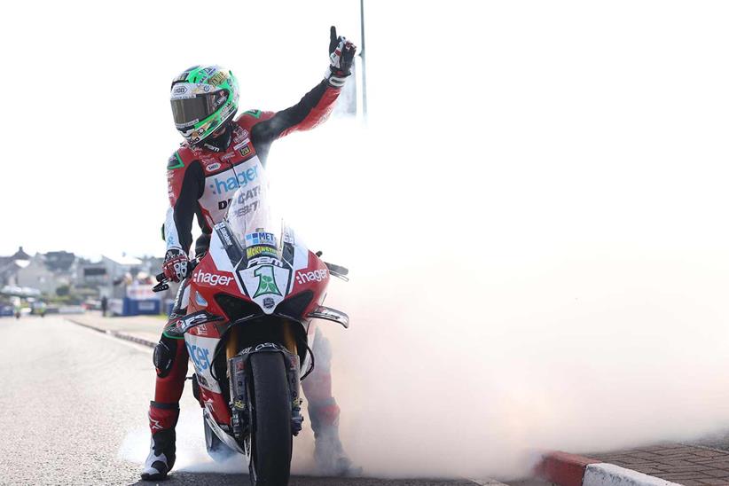 Glenn Irwin was number one at the North West 200