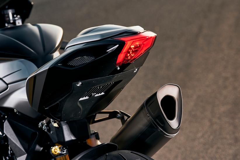 MV Agusta F3 Competizione fitted with race exhaust