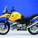 BMW R1150GS motorcycle review - Side view